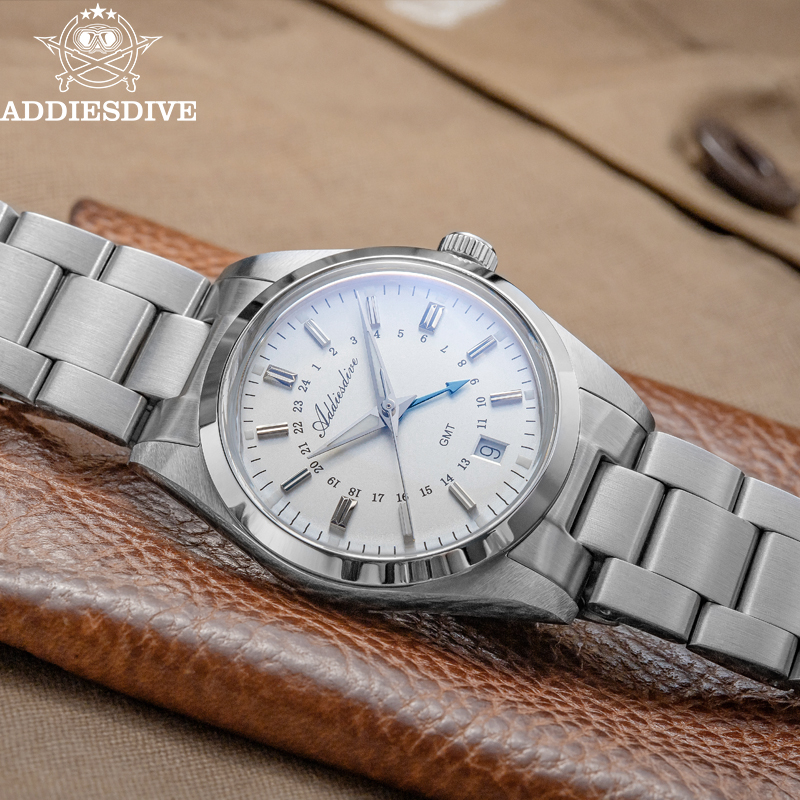 ADDIESDIVE Hot Brand 36mm Luxu - đánh giá và giá Stainless Bracelet Diver