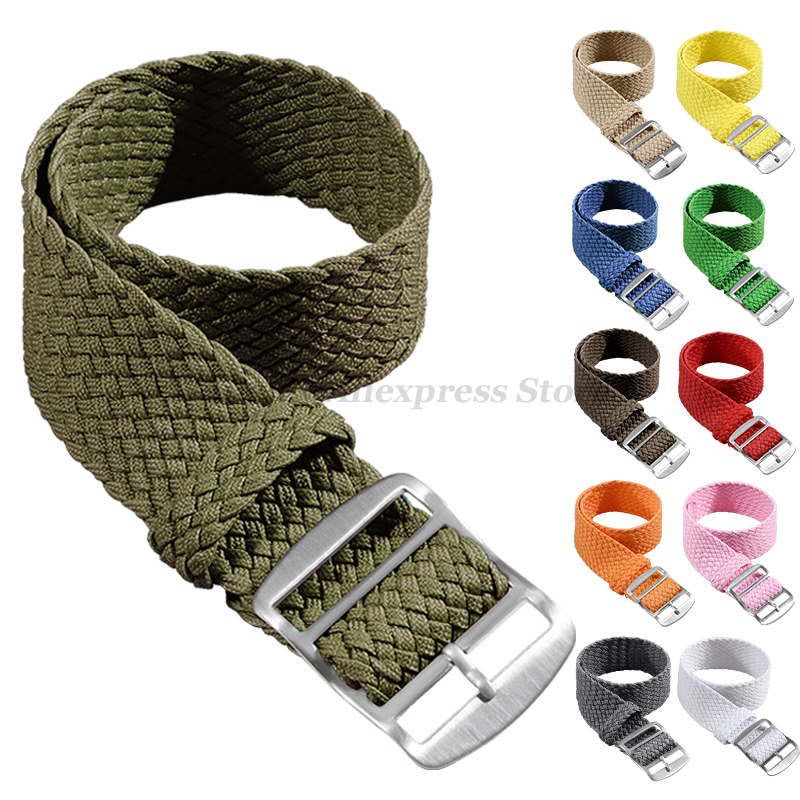Woven Nylon Strap For Perlon W - đánh giá và giá Nato Strap Nylon