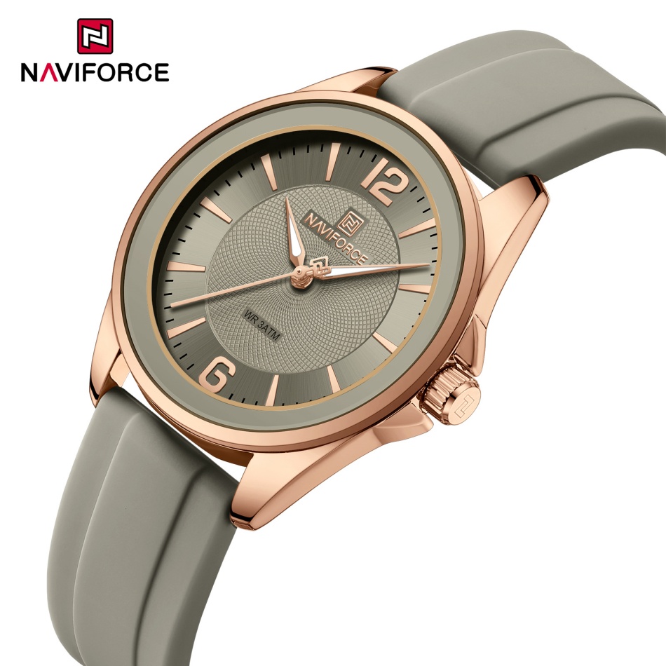 New Style NAVIFORCE Women's Wa - đánh giá và giá Silicone Band Women