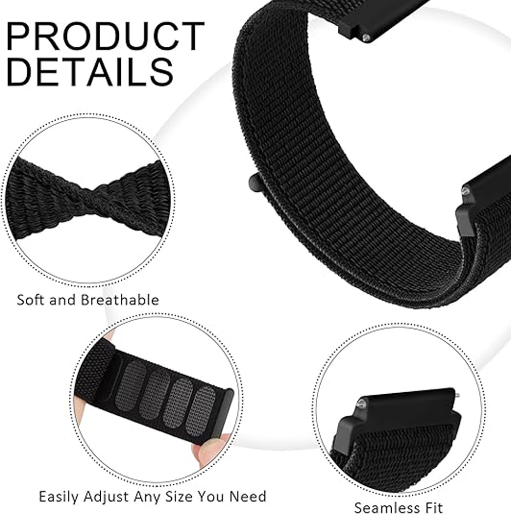 Nylon Breathable Loop Watchban - đánh giá và giá Sport Loop Velcro