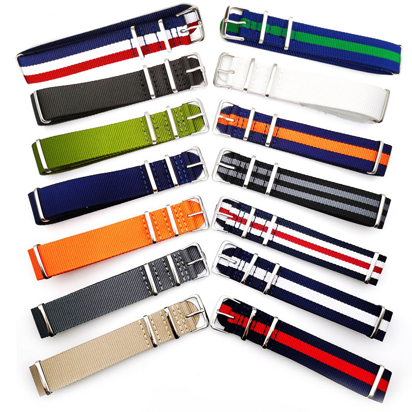 Canvas Band For Nylon Watch St - đánh giá và giá Nato Strap Nylon