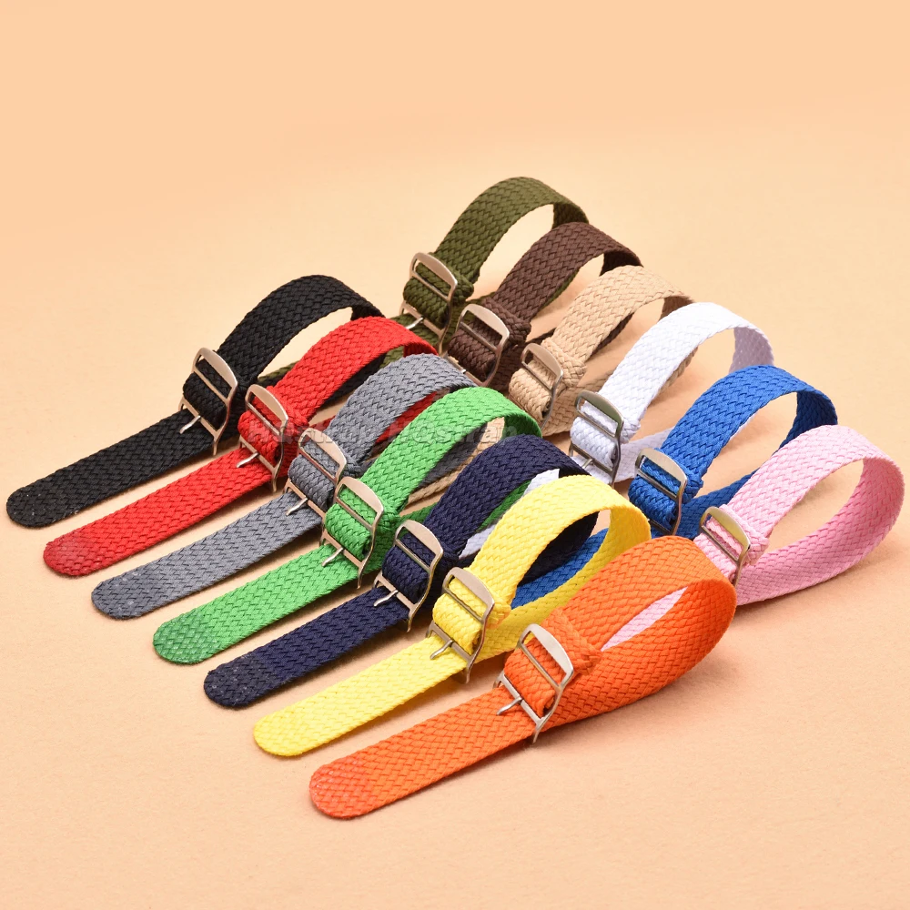 Woven Nylon Watch Strap 14mm 1 - đánh giá và giá Perlon Strap Woven