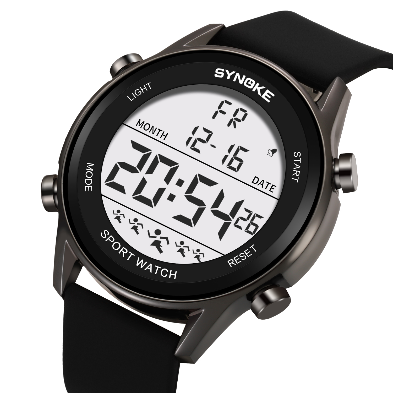 Digital Watches For Men Waterp - đánh giá và giá Rubber Strap Diver
