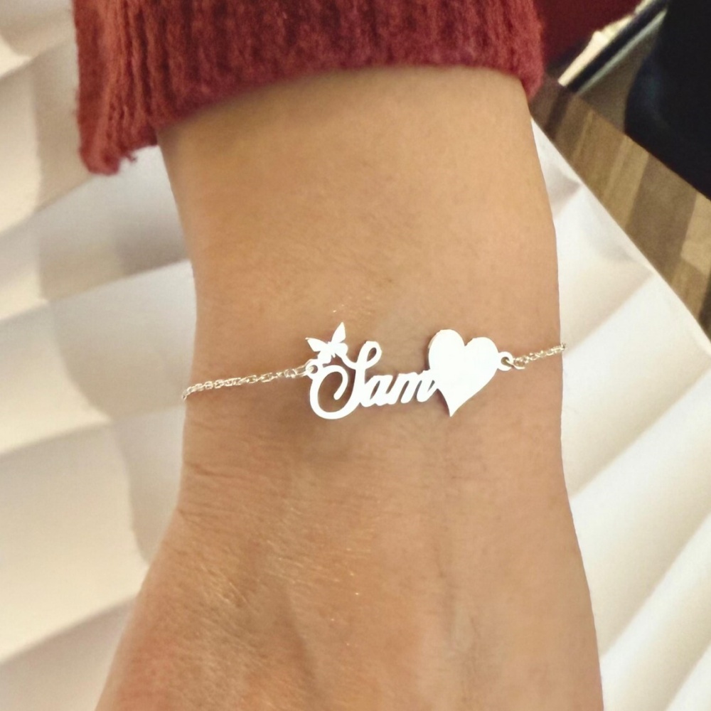 Custom Butterfly Name Bracelet - đánh giá và giá Butterfly Clasp Deployant