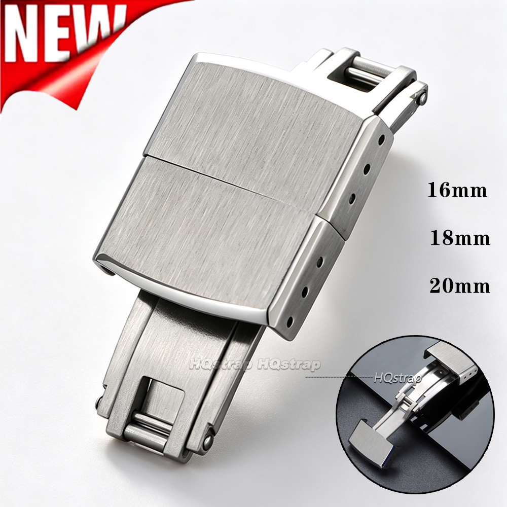 Folding Watch Buckle 16mm 18mm - đánh giá và giá Butterfly Clasp Deployant