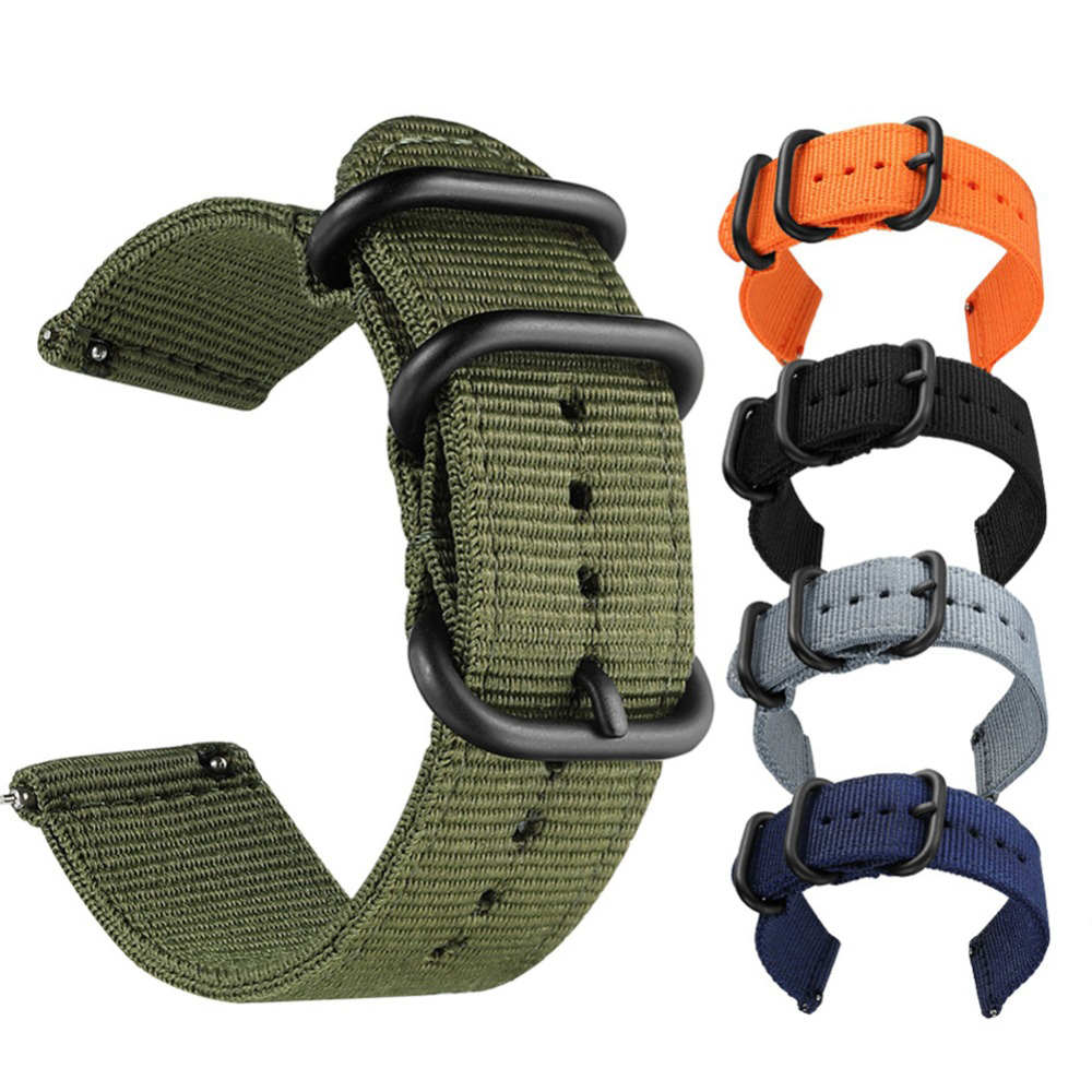 20mm 22 mm Canvas Sport Nylon  - đánh giá và giá Canvas Strap Watch