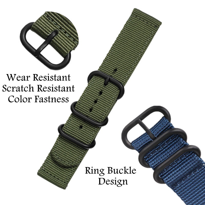 20mm 22 mm Canvas Sport Nylon  - đánh giá và giá Canvas Strap Watch