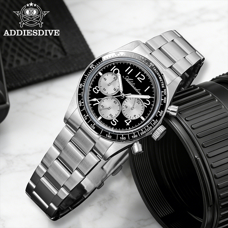 ADDIESDIVE AD2543 Men Luxury Q - đánh giá và giá Tropic Strap Vintage
