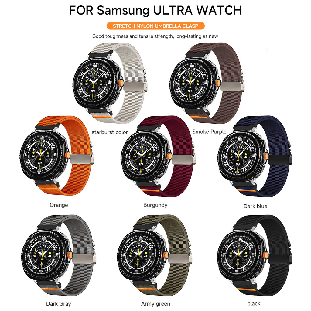 Nylon Strap For Samsung Galaxy - đánh giá và giá Parachute Strap Elastic