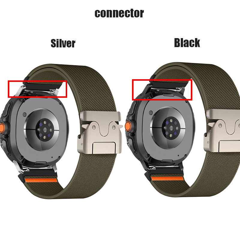 Nylon Strap For Samsung Galaxy - đánh giá và giá Parachute Strap Elastic