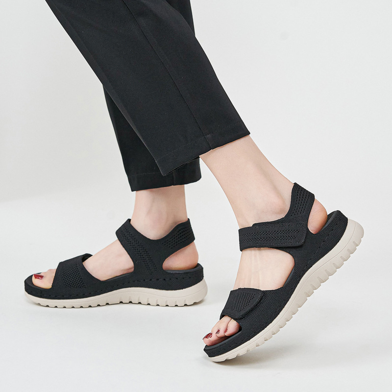 Ladies Knit Mesh Platform Spor - đánh giá và giá Sport Loop Velcro