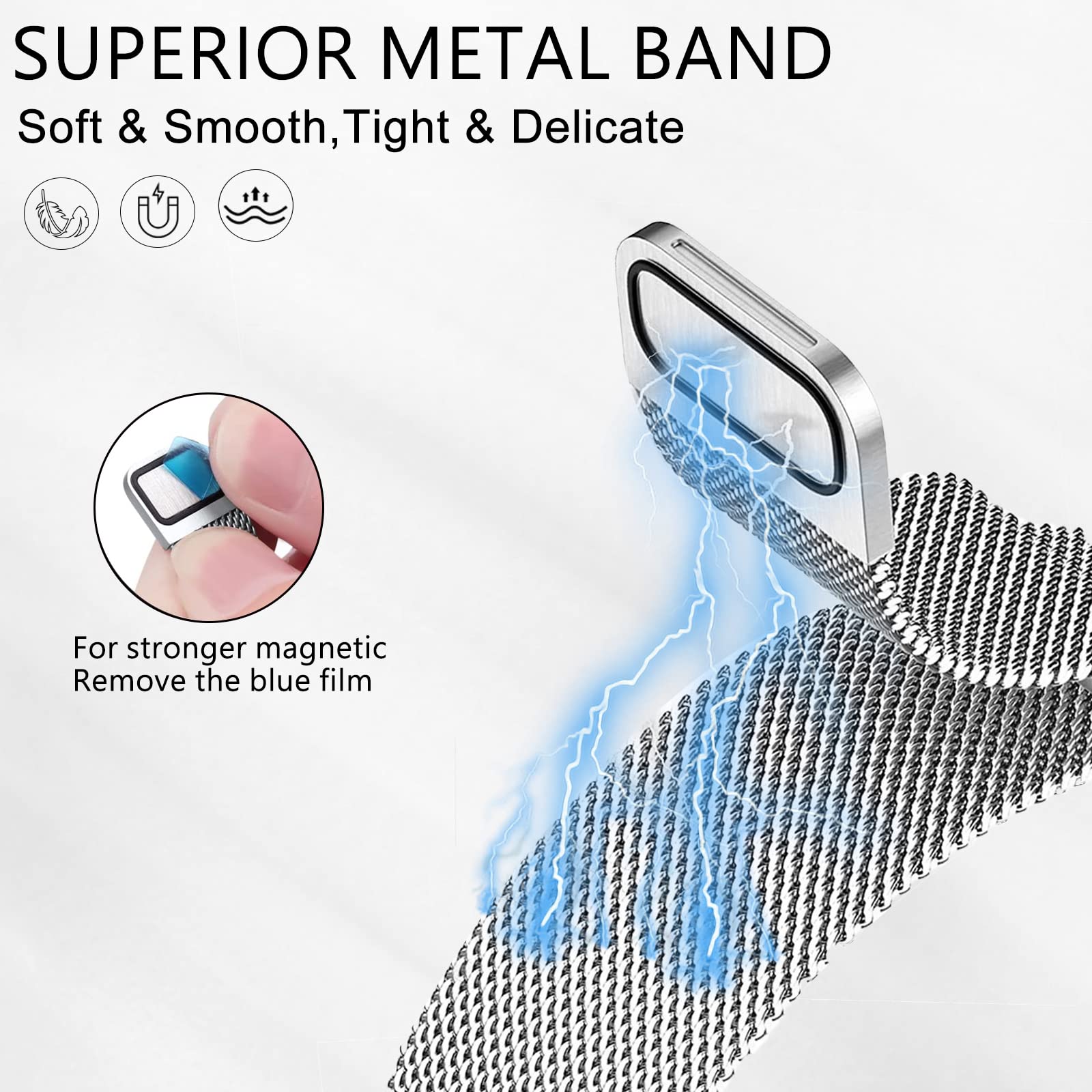 Milanese loop For fitbit charg - đánh giá và giá Milanese Loop Magnetic