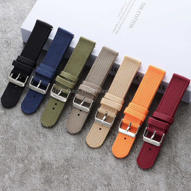 18mm 20mm 22mm 24mm Nylon Watc - đánh giá và giá Canvas Strap Watch