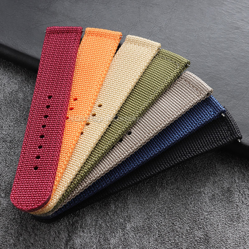 18mm 20mm 22mm 24mm Nylon Watc - đánh giá và giá Canvas Strap Watch