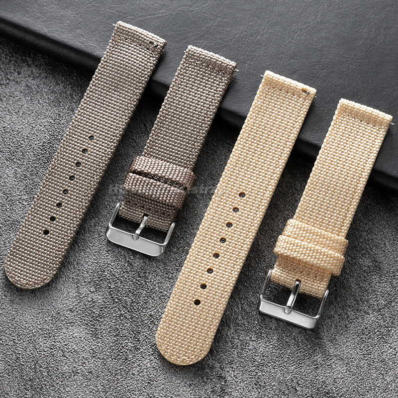 18mm 20mm 22mm 24mm Nylon Watc - đánh giá và giá Canvas Strap Watch