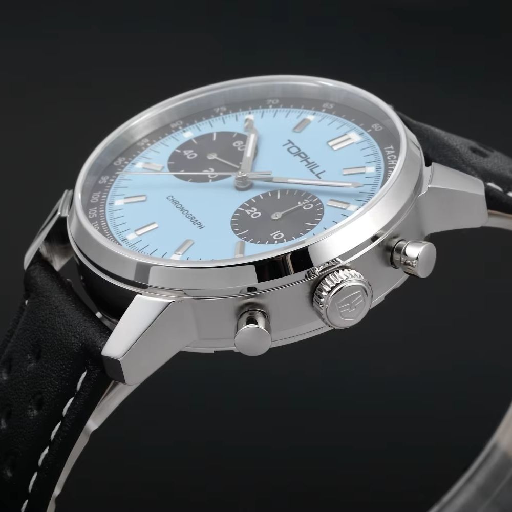 TOPHILL Vintage Racing Chronog - đánh giá và giá Tropic Strap Vintage