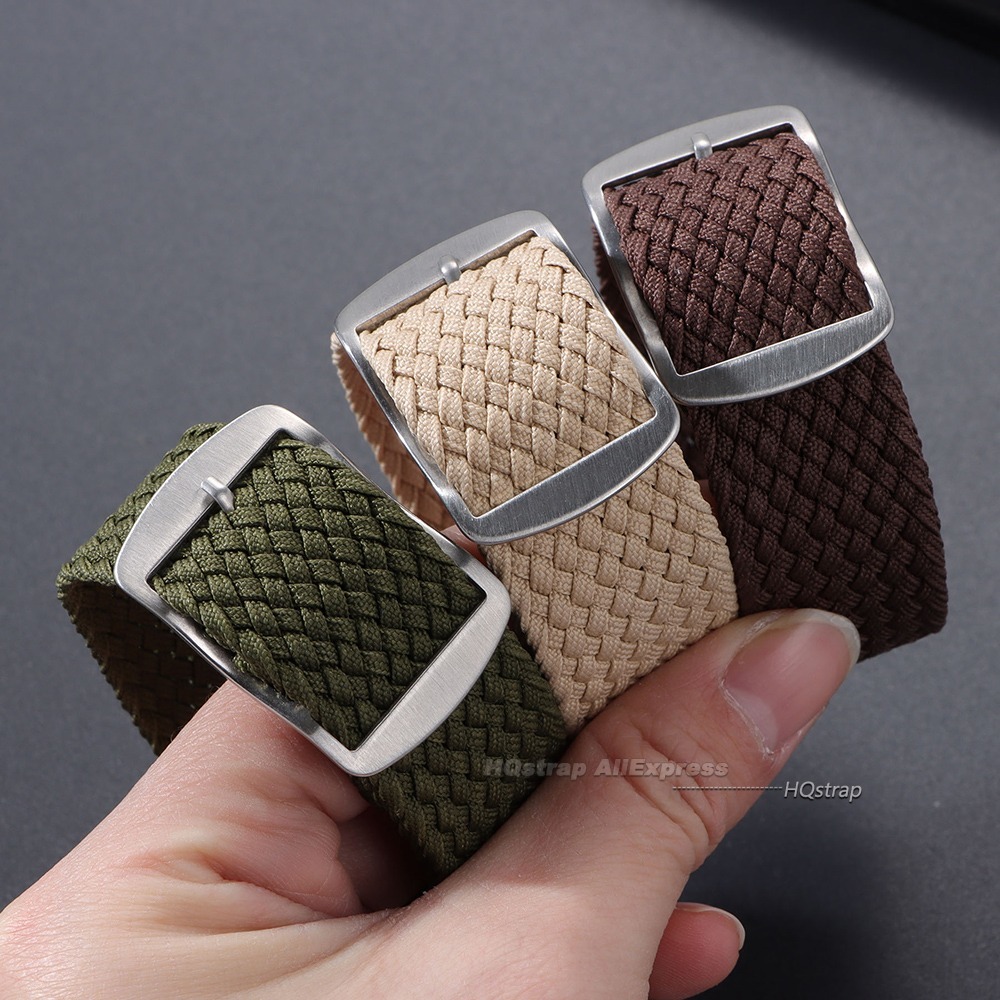 Nylon Woven Canvas Watch Band  - đánh giá và giá Perlon Strap Woven