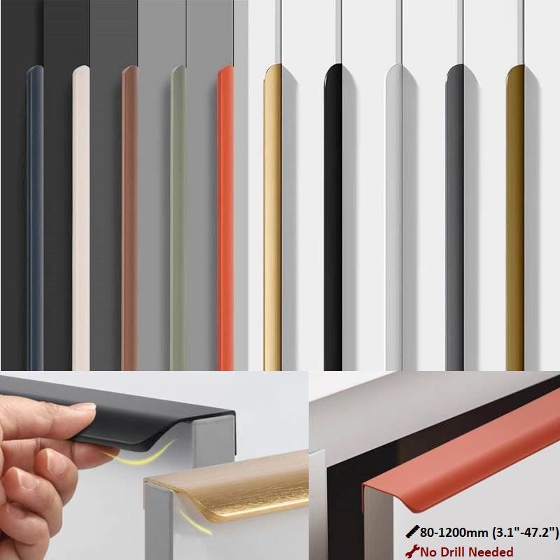 80mm-1200mm Invisible Aluminum - đánh giá và giá Curved Spring Bar